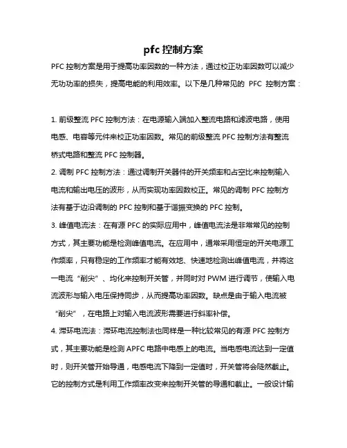 pfc控制方案