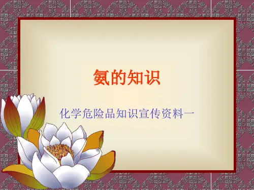 氨的知识