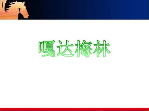《嘎达梅林》PPT课件