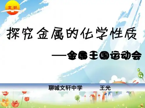 探究金属的化学性质