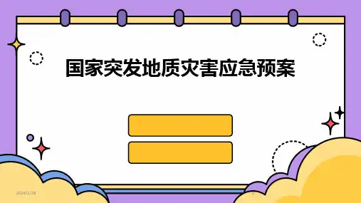 2024版国家突发地质灾害应急预案[1]