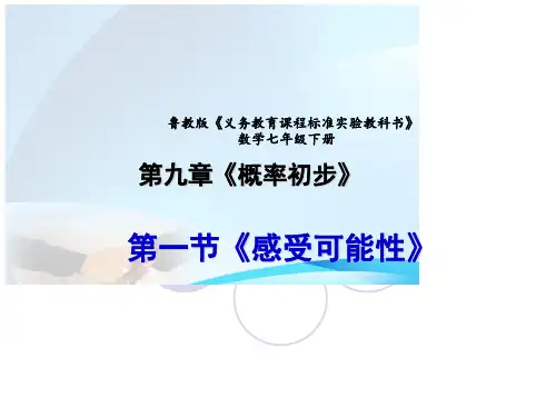 北师大版ppt《感受可能性》优秀PPT推荐1