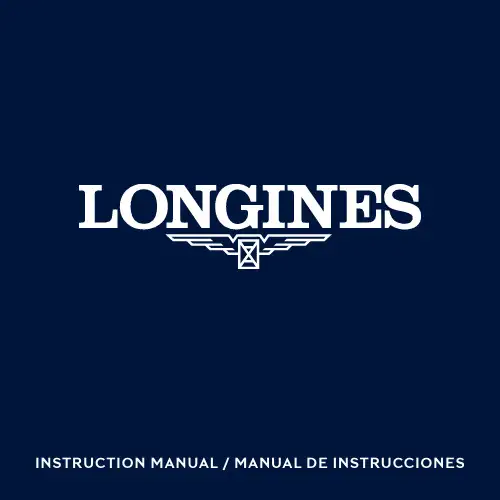 LONGINES 浪琴 腕表 使用说明书