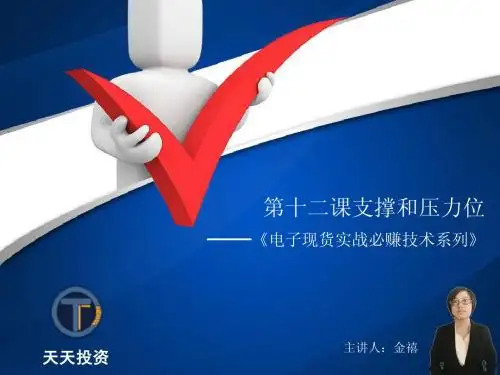 第十二课支撑和压力位学习—《电子现货实战必赚技巧》