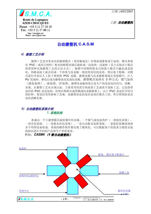 搪塑工艺介绍-SMCA