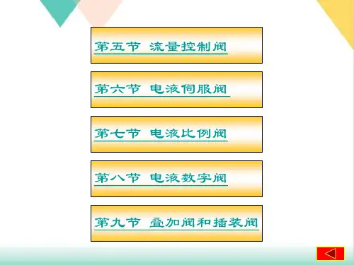 液压传动第二版全集PPT.