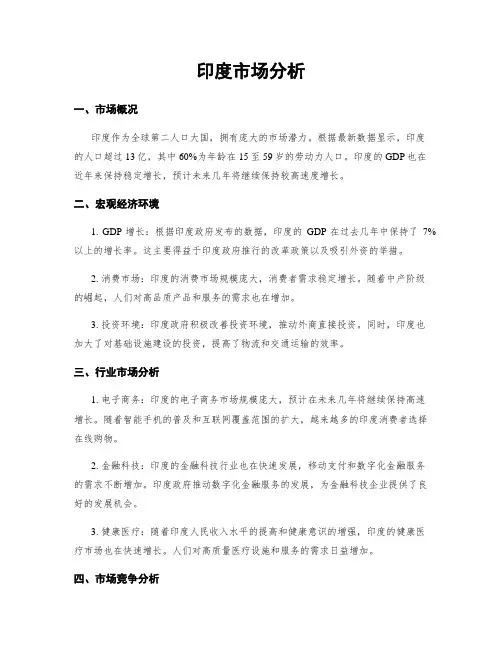 印度市场分析