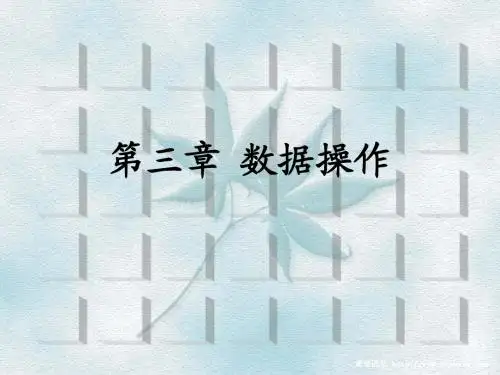 计算机导论-第三章
