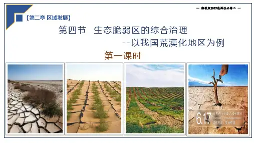 生态脆弱区的综合治理--以我国荒漠化地区为例(课件)高二地理(湘教版2019选择性必修2)
