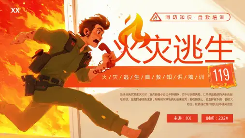 火灾逃生自救知识培训PPT