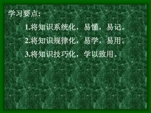 小说的写作方法课件