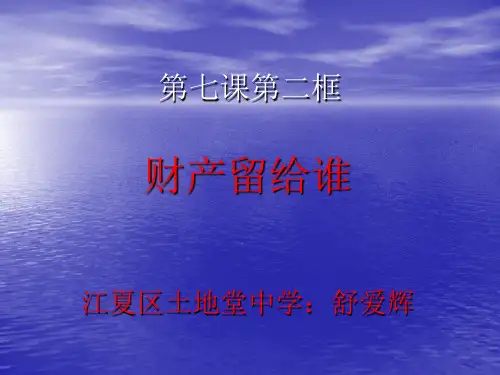 政治——土地堂中学——舒爱辉Microsoft PowerPoint 演示文稿