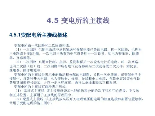 变电所的主接线