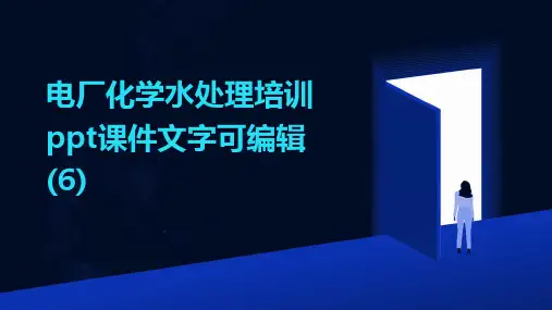 电厂化学水处理培训ppt课件文字可编辑(6)