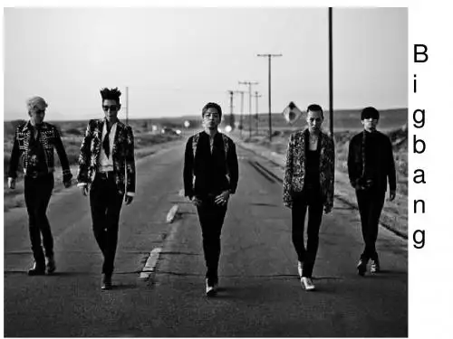 Bigbang 大爆炸 成员介绍英文