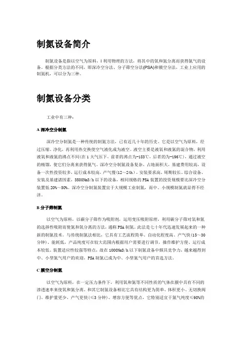制氮设备