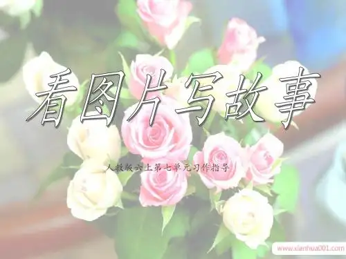 六上第七单元习作《看新闻图片写故事》