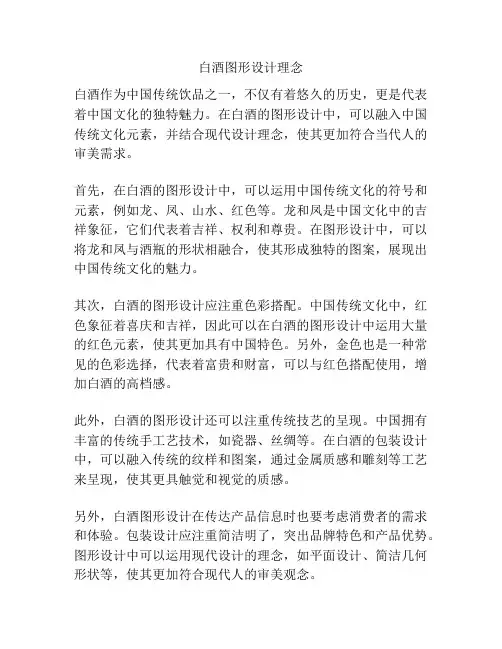 白酒图形设计理念