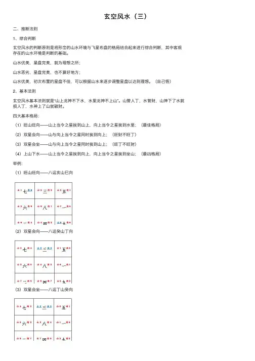 玄空风水（三）