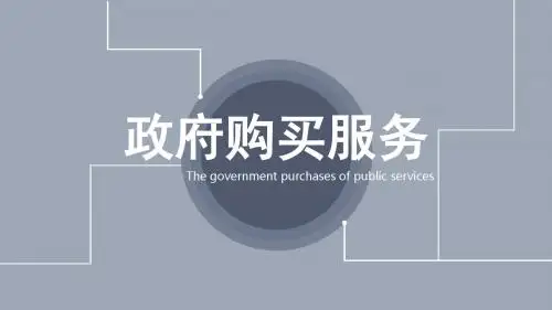 政府购买公共服务