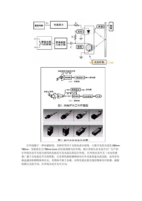 一幅图让你看懂光电接近开关原理