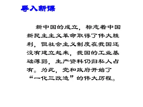 人教部编版历史三大改造_实用课件1