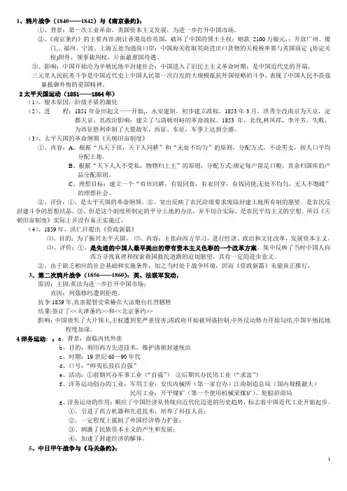 中国近代政治