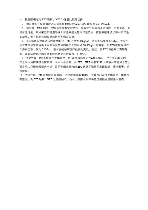 EPS和XPS保温板有何区别？