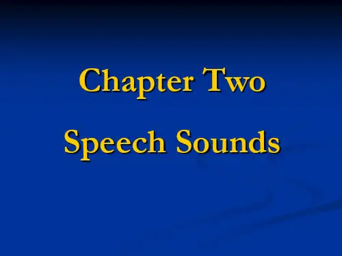 02Chapter 2_sound 语言学概论 教学课件