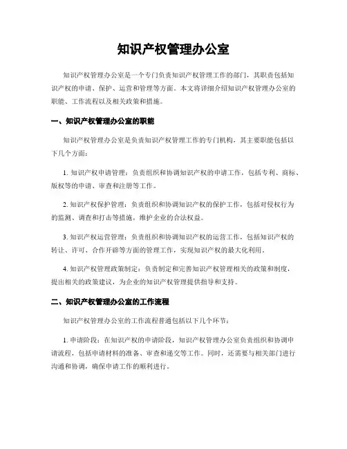知识产权管理办公室