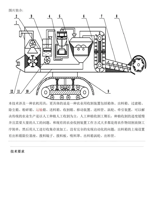 农业用收割设备的制作方法