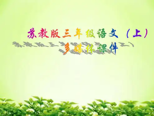 三年级语文上册第14课东方之珠课件苏教版11274431