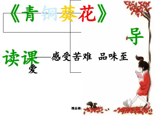 《青铜葵花》导读课