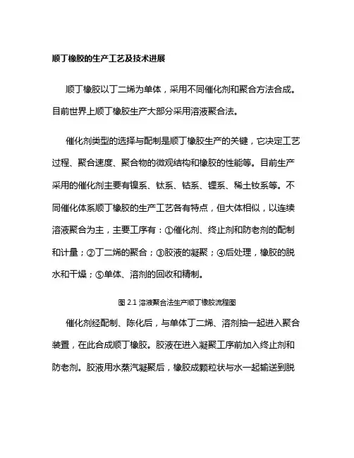 顺丁橡胶的生产工艺及技术进展