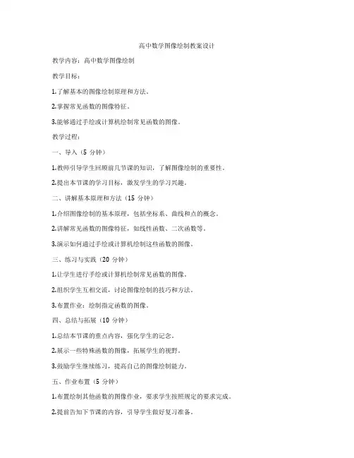 高中数学图像绘制教案设计