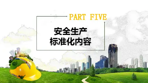 安全生产标准化内容