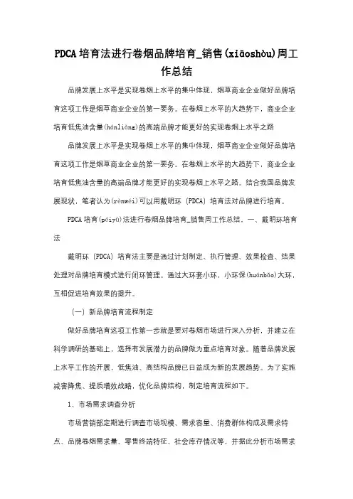 怎样搞好卷烟品牌培育