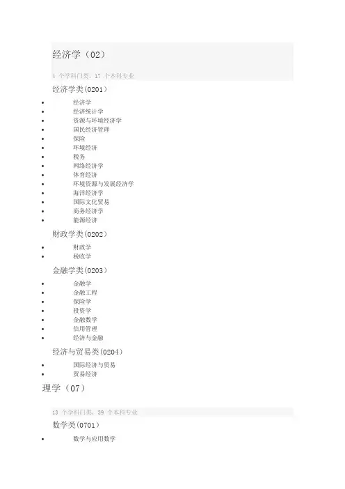 专业大全
