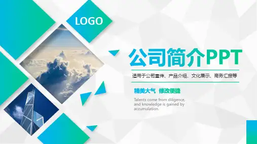 传媒影视公司简介介绍ppt