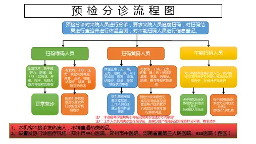 预检分诊流程图
