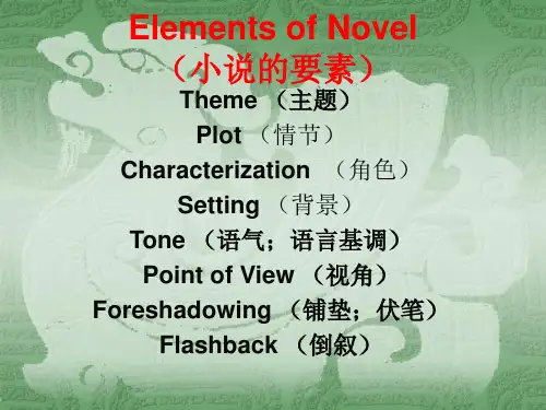6.1 Some Aspects of Novel