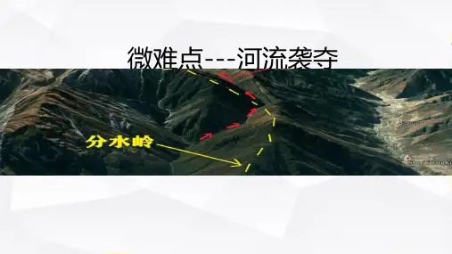 2023届高考地理二轮专题复习：河流袭夺 课件