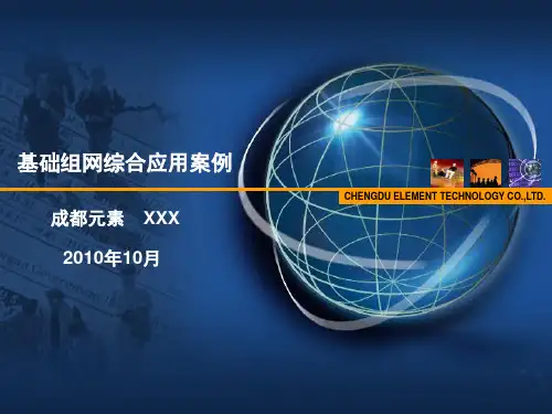 基础组网综合应用案例.ppt