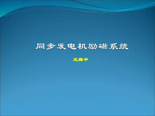 (完整版)励磁基本原理