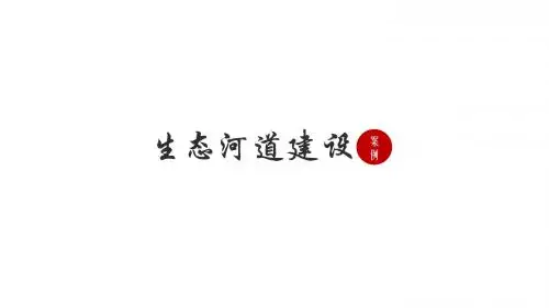 生态河道建设