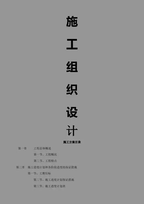 拖拉管施工组织设计