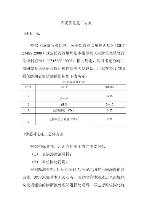 污泥重金属处置方案-干化固化稳定