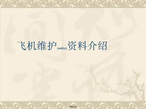 飞机维修的各种手册介绍_manual