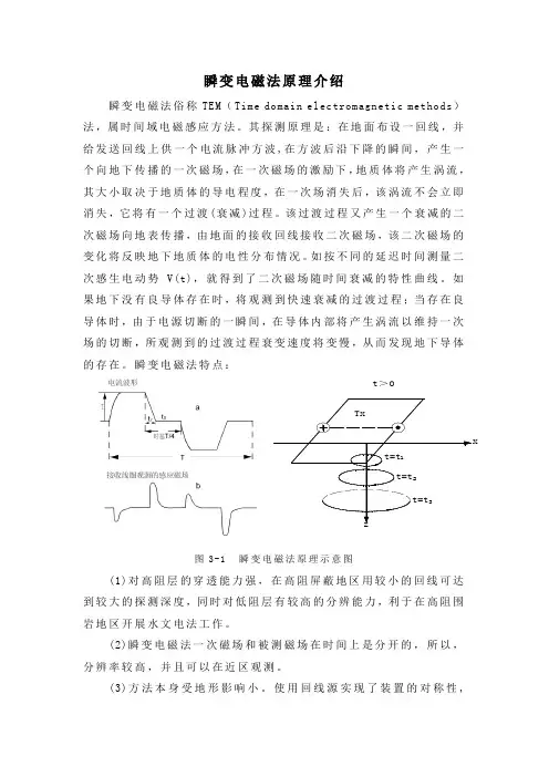 瞬变电磁法原理介绍