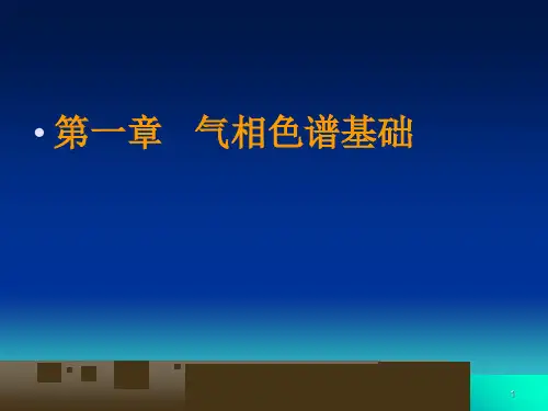 气相基础知识PPT课件